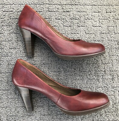 Caprice Women High Heel Shoes Brown US Size 10.5