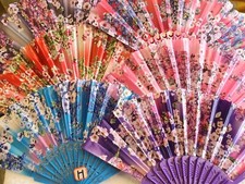 Joblot of 36 pcs Flower Design Spanish Folding Hand Fan NEW Wholesale Lot H