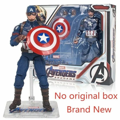 Figurine Captain America Marvel Avengers Legends - 7 Pouces Articulée - Édition 2021 - Parfaite Pour Collection Ou Jeu
