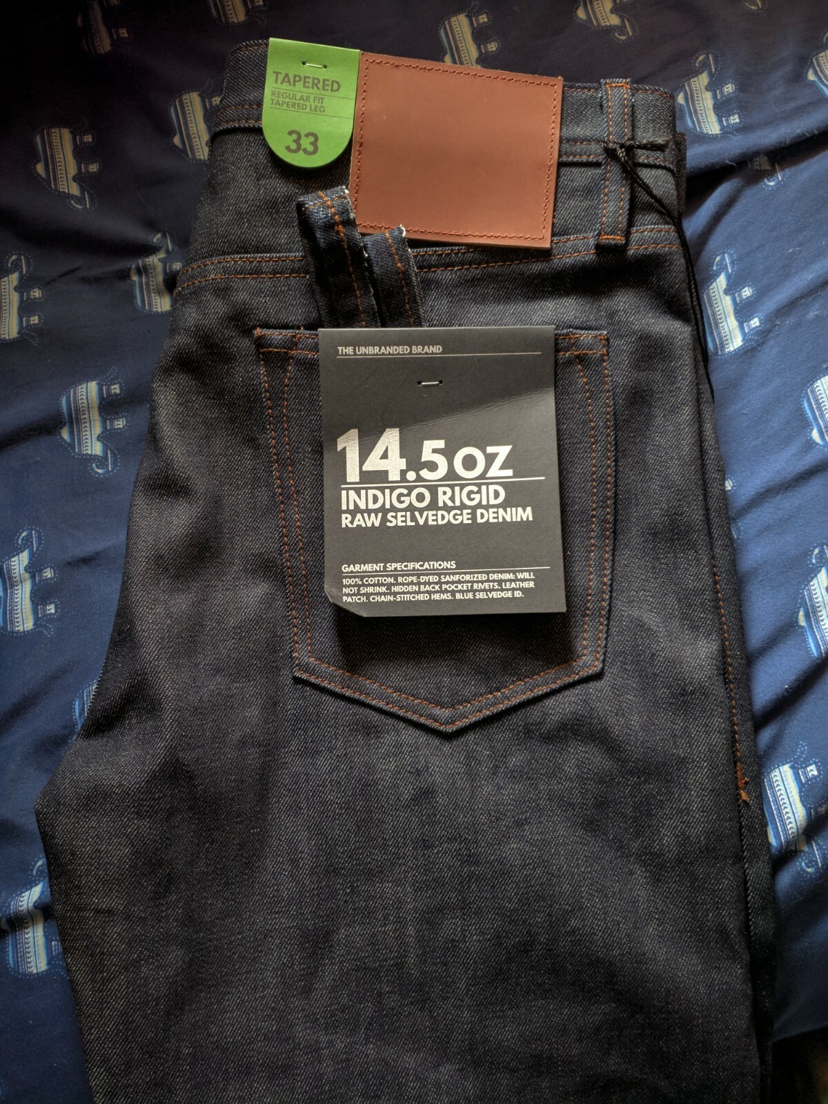 unbranded selvedge denim