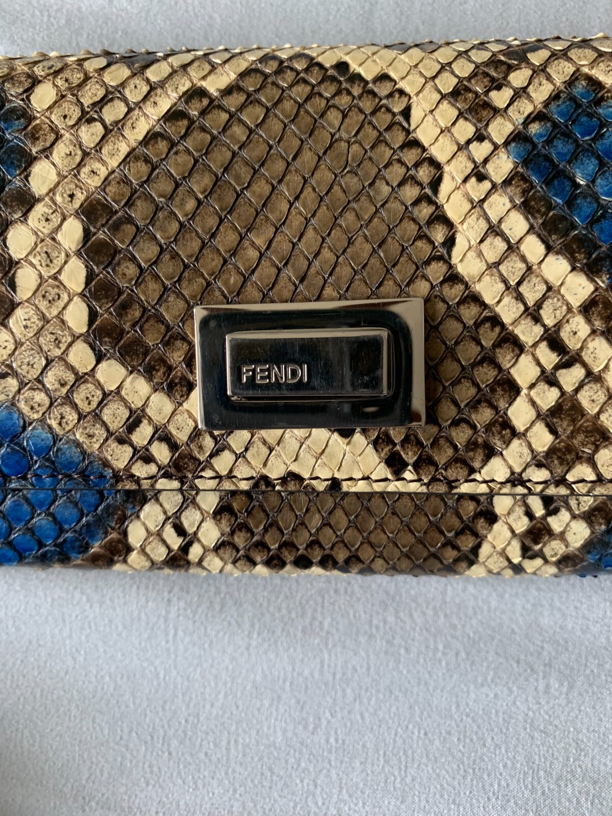 Fendi Python Peekaboo Continental Wallet SHW - image 3