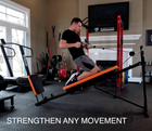 Home Gym Equipment Resistance Workout Training Exercise Fitness Machine Station