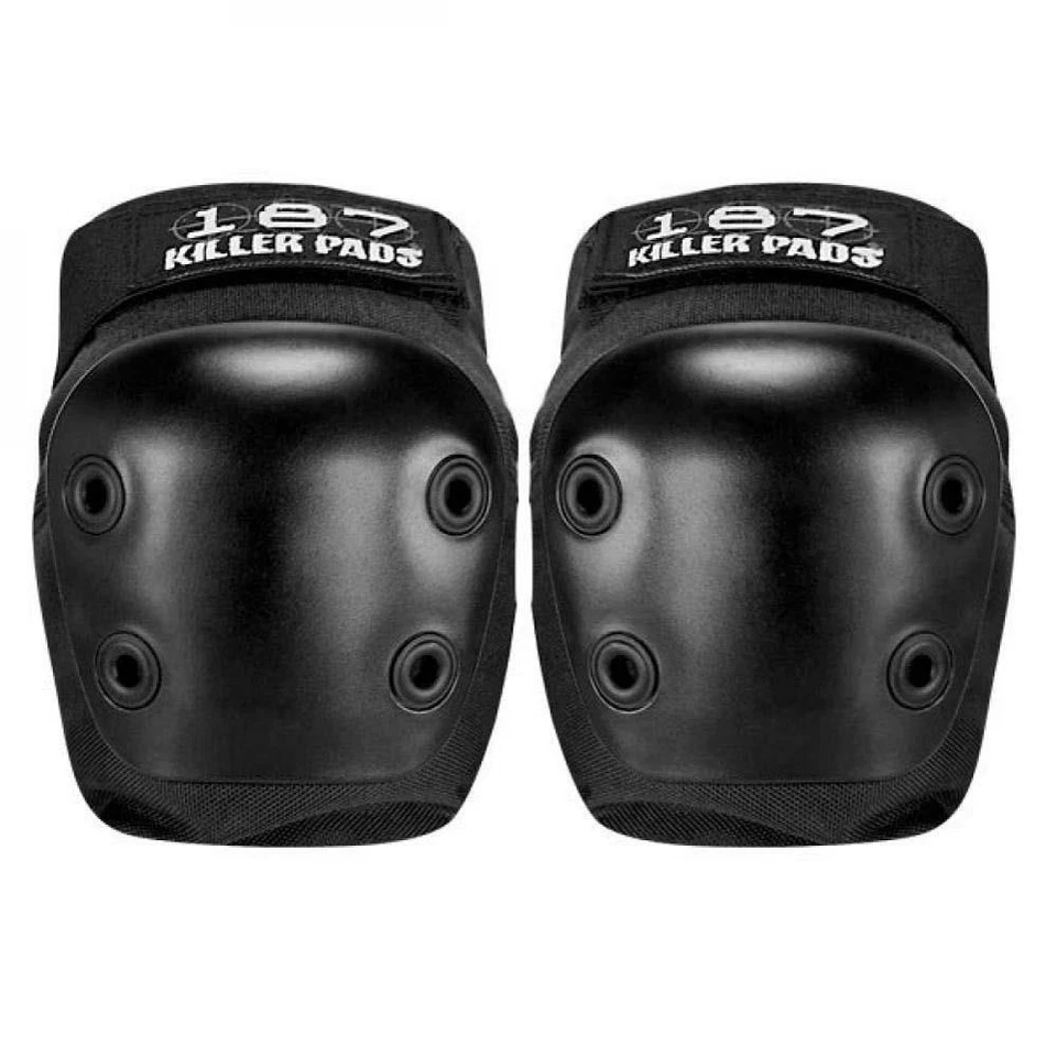 187 Killer Pads Adult Six Pack Set Knee Elbow Wrist Guards Black ADULT - Image 2 of 4