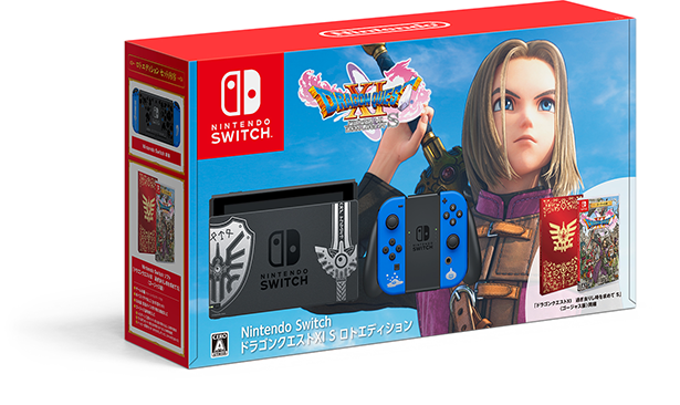 龍*介様 Nintendo Switch 本体 付属品・ジョイコン付き Nintendo Switch Dragon Quest XI S Lotto Limited Edition Joy-con
