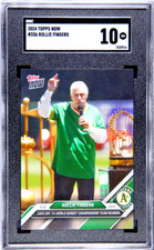 Rollie Fingers A’s Athletics 1974 World Series 2024 TOPPS NOW Card 336 SGC 10 GM