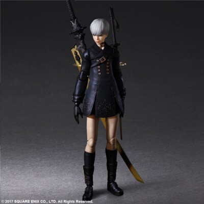 NieR Automata PLAY ARTS KAI YoRHa Type 9S Deluxe Ver. action figure (NEW)