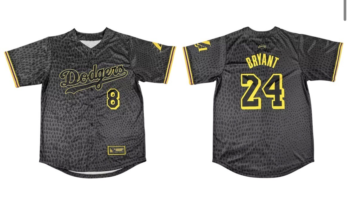 記念グッズ Dodgers Kobe jersey & Lakers Tshirt Los Angeles Dodgers Lakers Night SGA Kobe Bryant Jersey XL | eBay