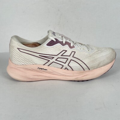 Asics Gel Pulse 15 Sneakers Womens Size 11 White Pink Lace Up Running Shoes