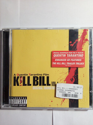 CD Kill Bill Vol. 1 Soundtrack Filmmusik OST I mit Trailer Trilogy Tarantino