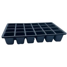 Bramley & Sage 24-Cell Propagator Inserts Black Plastic Cavity Tray (Set of 6)