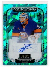 2025-26 OPC Platinum Rookie Autographs Tristan Lennox Rookie Auto New York