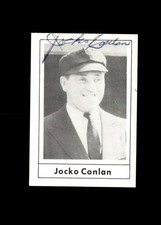 Jocko Conlon 1978 Grand Slam authentic autographed card