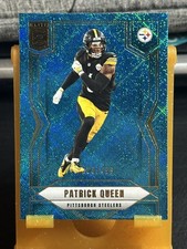 2025 Panini Donruss Elite - Patrick Queen #18 Teal Matrix /499