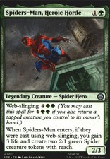 Spiders-Man, Heroic Horde 117 Marvel's Spider-Man U NM Magic: The Gathering