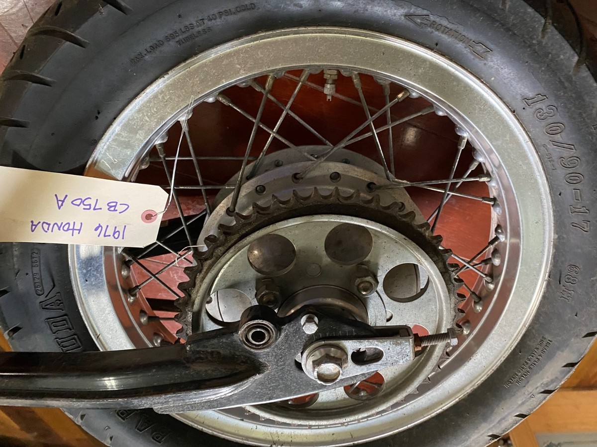1976 1969-1978 Honda CB750 Rear Back Sprocket Drum Brake