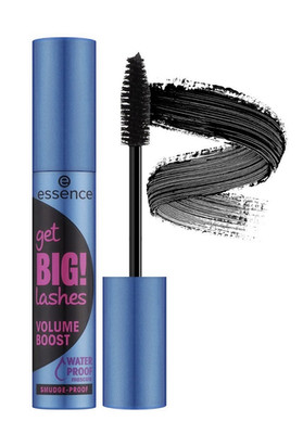 essence get BIG! lashes Volume Boost Mascara Black Waterproof Smudge Proof