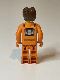 Lego Figure 4 Juniors Jack Stone Man Orange Hair Brown 4619 js025