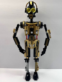 LEGO Technic Star Wars C-3PO 8007 Complete Figure w/ Manual & Poster