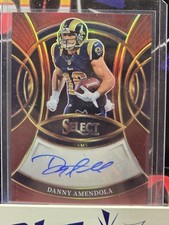 Danny Amendola /75 Red Auto 2025 Select NFL RAMS 