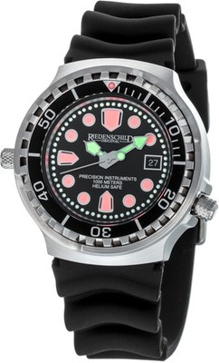 Riedenschild RS9000-03 Taucheruhr 100 ATM Silikonband 46 mm