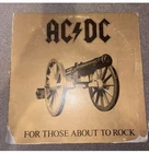 AC/DC For those about to Rock RARE Venezuela Pressing LP vinyl Pressing Album