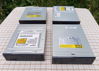 4 Stück IDE PC CD Laufwerk Intern für Win.95 98 XP Computer CD-ROM 5,25'' Retro