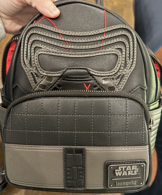 Loungefly Star Wars Kylo Ren Mini Backpack Black/Gray with  display picture 1