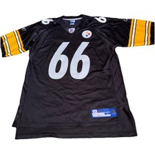 Pittsburgh Steelers Alan Faneca 66 Football Jersey Sz Large NFL Equipment Reebok