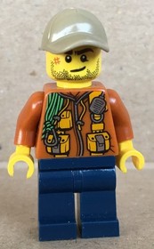 LEGO&reg; - Jungle Explorer Explorer Minifigure from Set 60159 - cty0795 cty795