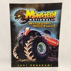 MONSTER NATIONALS 2001 Program Magazine Signed by Everyone Truck Motorsport