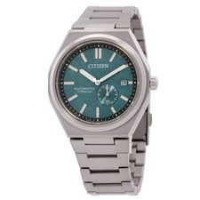 Reloj para hombre Citizen Zenshin automático esfera verde NJ0180-80X
