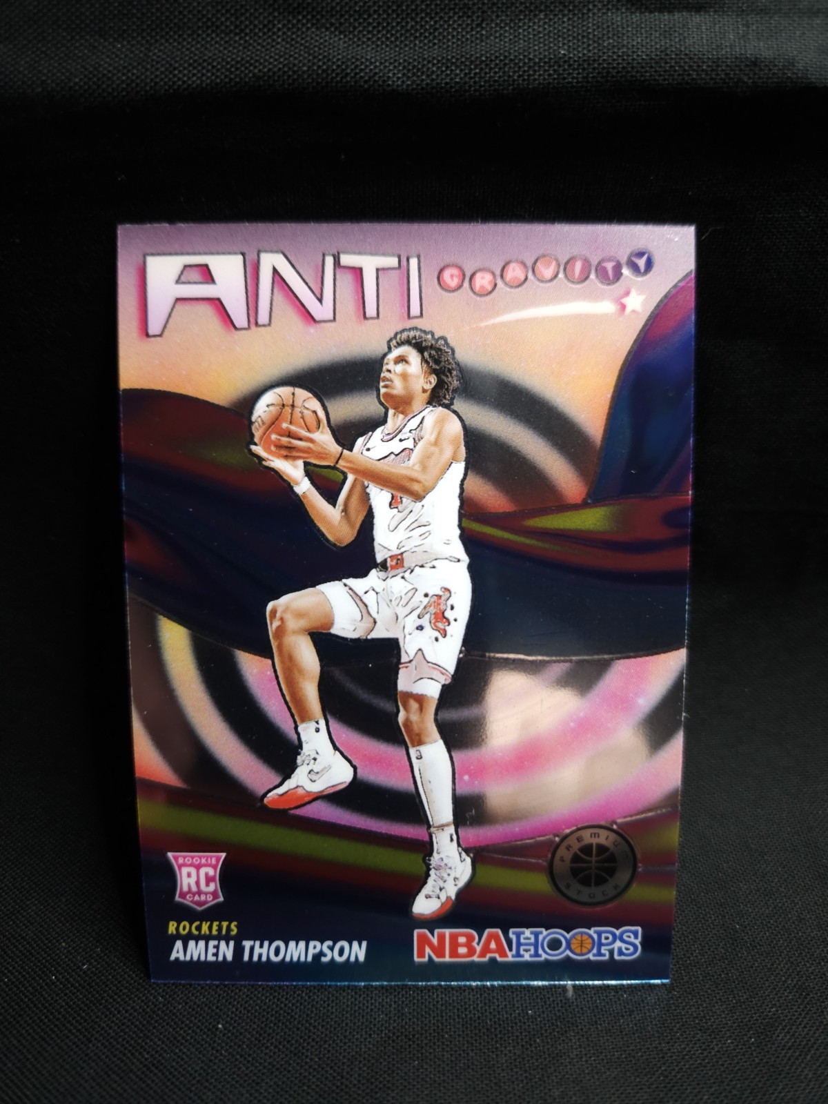2023-24 Panini Nba Hoops Premium Stock - Anti-Gravity Amen Thompson #16 (RC)