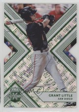 2018 Panini Elite Extra Edition Status Emerald Die-Cut 7/49 Grant Little #73 lw9