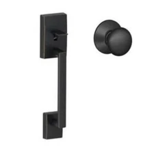 Schlage FE285-CEN-PLY Century Lower Handle Set for Schlage - Black
