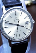 Omega Automatic Data Ref. 166.0163 Cassa Acciaio Fondello Vite Mov Cal 1012 Date