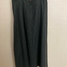 Requirements Charcoal A line wool Skirt