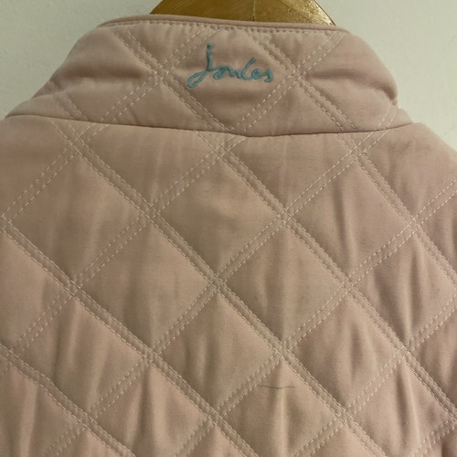 Joules Pale Pink Quilted Gilet Size Xs VGC - Picture 4 of 10