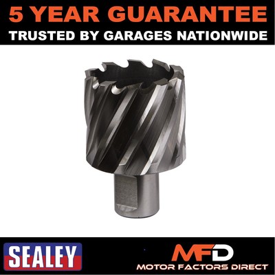 Sealey Worksafe �� 42 mm HSS Mag Bohrer Schnitttiefe 25 mm RBHSS42S
