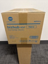 Konica Minolta Black Toner New NIB NIP TN412 Bizhub 40P OEM