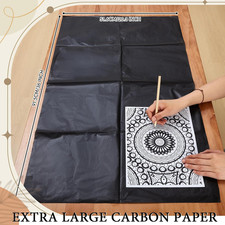 5 Sheets Large Carbon Paper for Tracing 20.3 X 36 Inch Graphite Transfer Pape...