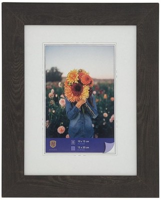 WPC Bilderrahmen Dahlia 15x20 cm dunkelbraun