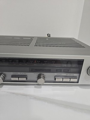 1982 Onkyo FM Stereo / AM Tuner Amplifier TX-11 Silver Face Made