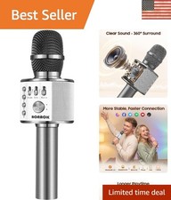 Portable Karaoke Mic with Echo Control - Perfect for Home Parties Birthdays