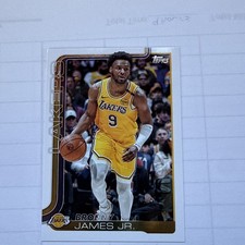 2025-26 Topps Basketball #152 Bronny James Jr., Los Angeles Lakers