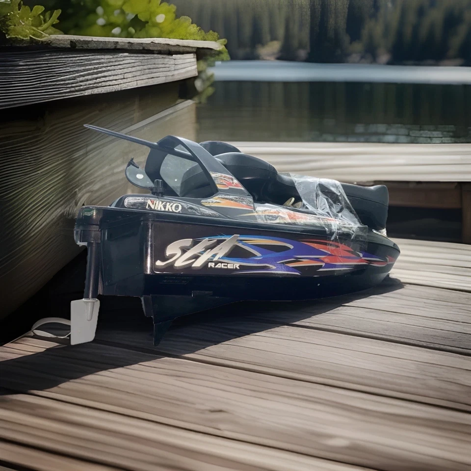 Nikko Sea Racer-vintage 49Mhz  boat and controller Untested - Image 2 of 4