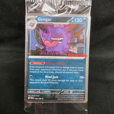 Gengar 050/088 Sealed GameStop Stamp Promo 10 Candidate