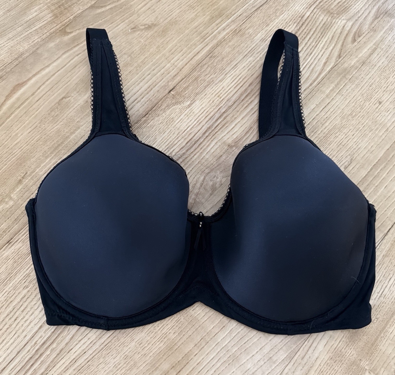 Wacoal Basic Beauty Full Coverage T-shirt Bra Size 32G Black Underwire 853192