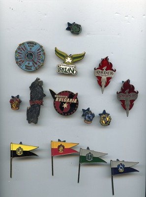 Official Harry Potter Universal Studios Pin Lot 14 Quidditch Hogwarts 0391