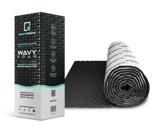 SSK-Wavy Lightweight Closed Cell Foam Mat Vibration Dampening Sound Deadening