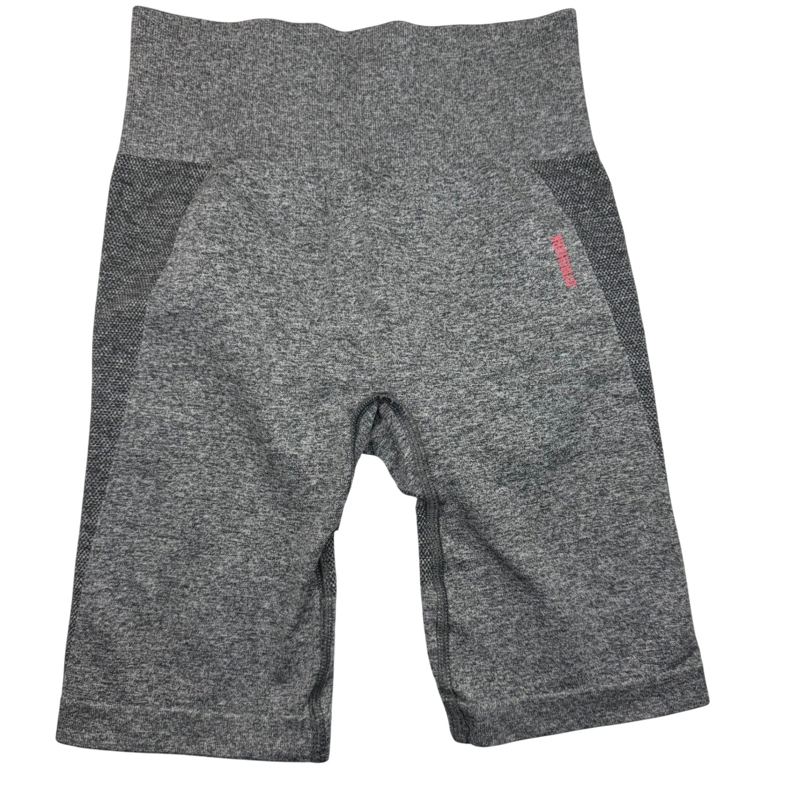Gymshark Biker Shorts Women Small Grey Vital Seamless 2.0 High Waist Gym Active-image